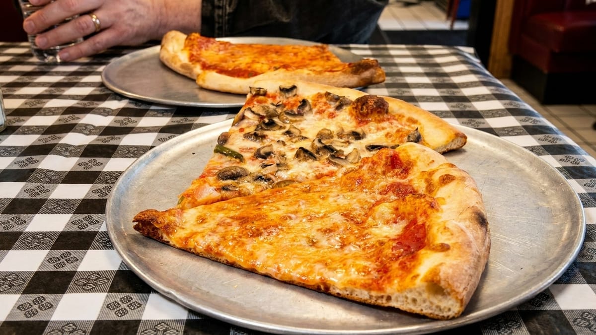 The pizza is the point