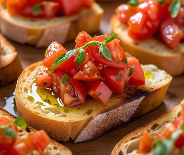 Bruschetta.