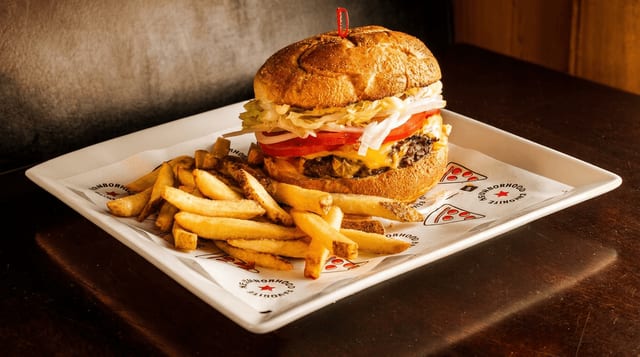Old Fashioned Burger.